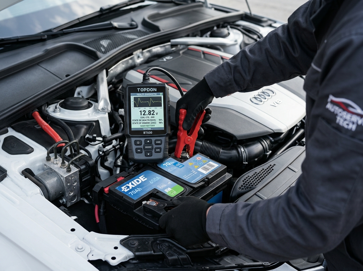 Digital Battery Diagnostic Scan